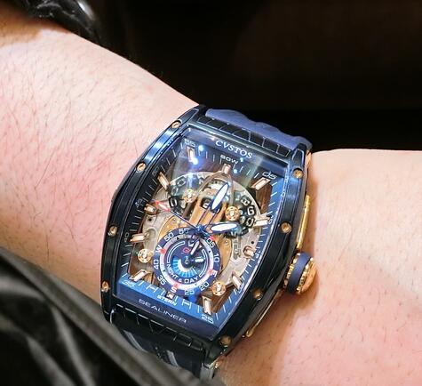 CVSTOS クストス スーパーコピー チャレンジ シーライナー GMT CVT-SEA-GMT-CP5N BLST